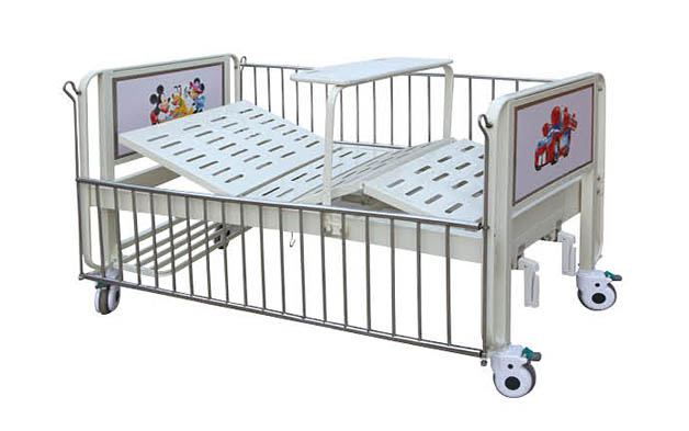 JS-AY041 Two Function Manual Pediatric Bed